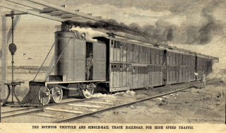 Illustration for article titled Algunos de los trenes más extraños jamás inventados